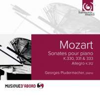 WYCOFANY   Mozart: Sonates pour piano K.330, 331 "Alla turca" & 333