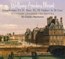 WYCOFANE    MOZART: Symphonies Nos. 29, 31, 32, 35 & 36