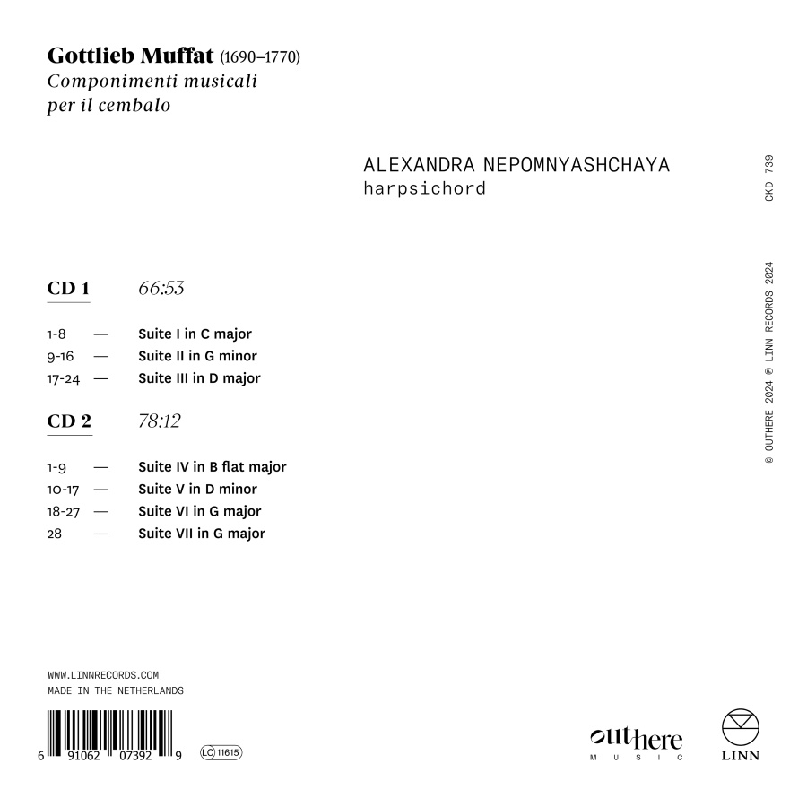 Muffat: Componimenti musicali per il cembalo - slide-1