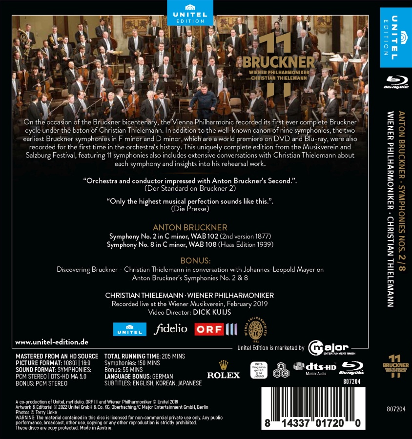 Bruckner 11 - Symphonies Nos. 2 & 8 - slide-1