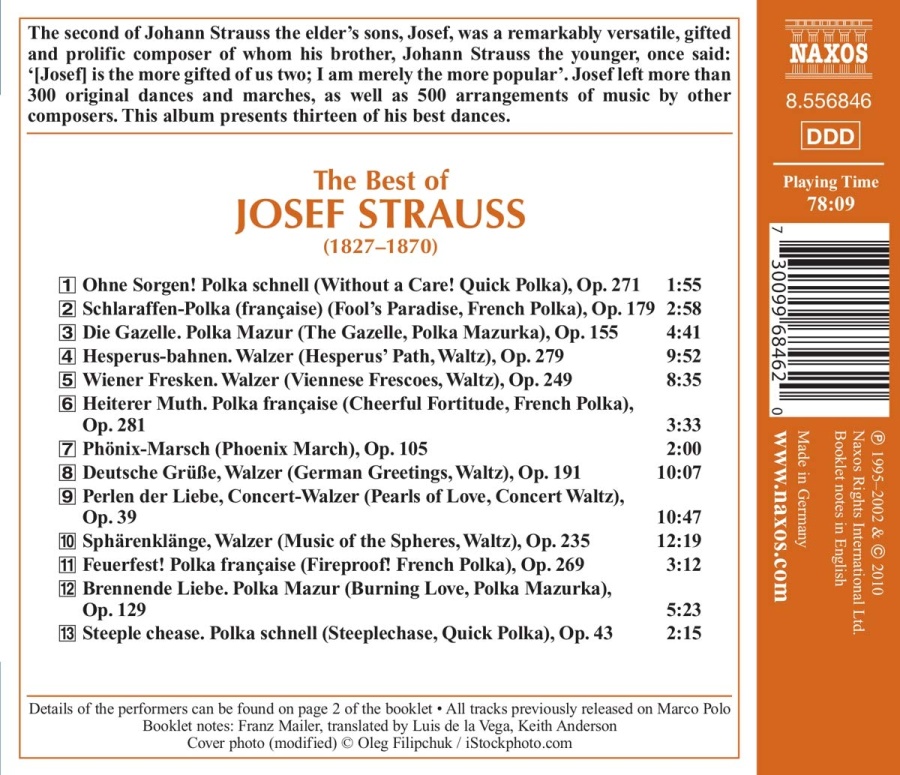 THE BEST OF JOSEF STRAUSS - slide-1