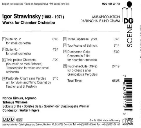 Stravinsky: Works for Chamber Orchestra - slide-1