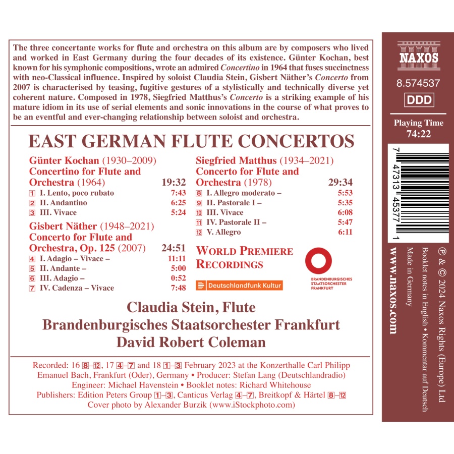 East German Flute Concertos - slide-1