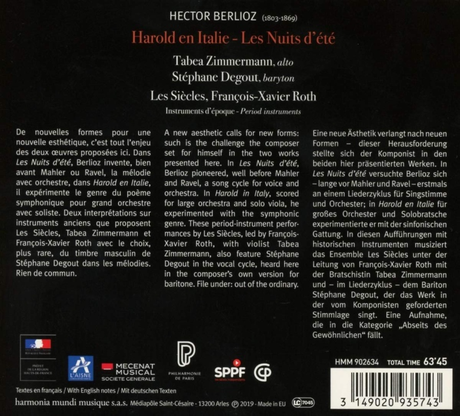 Berlioz: Harold en Italie; Nuits d’été - slide-1