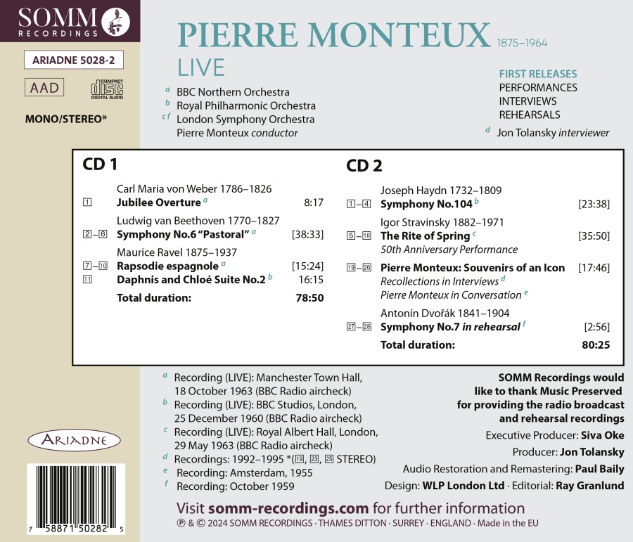 PIERRE MONTEUX LIVE - slide-1