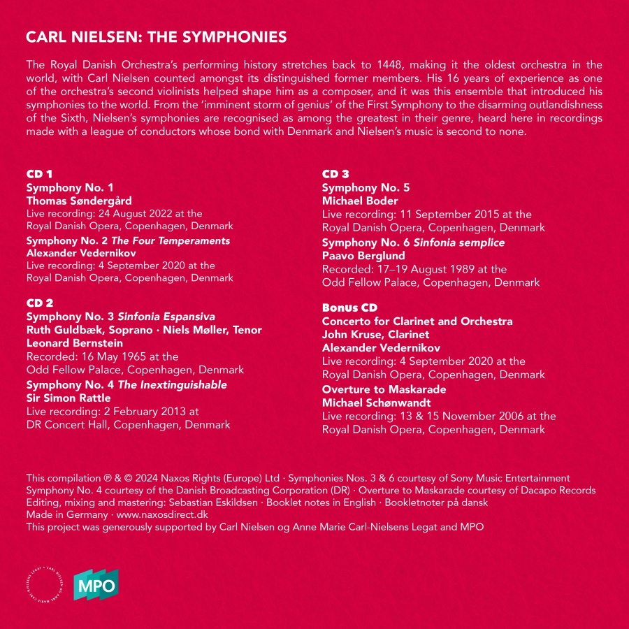 Nielsen: The Symphonies, Recordings 1965–2022 - slide-1