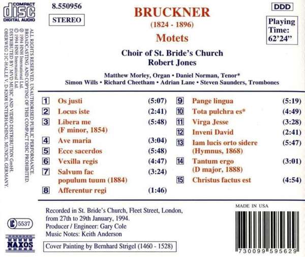 BRUCKNER: Motets - slide-1