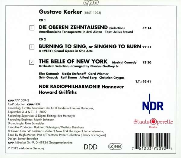 Kerker: Die oberen Zehntausend, Burning To Sing or Singing To Burn - slide-1