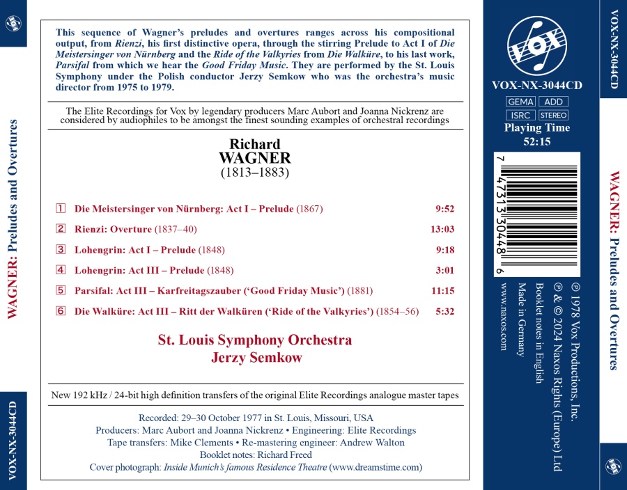 Wagner: Preludes and Overtures - slide-1