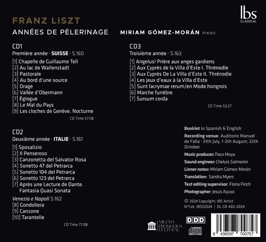 Liszt: Années de Pèlerinage - slide-1
