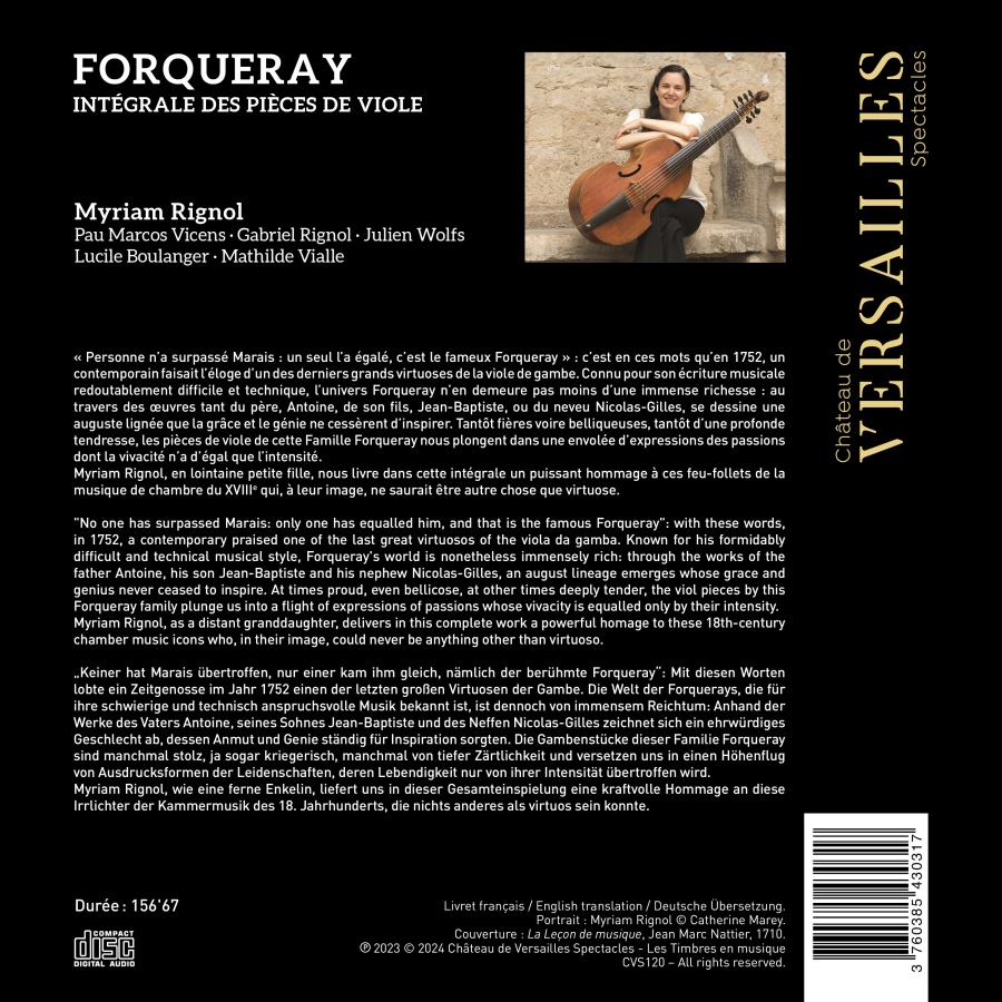 Forqueray: Intégrale des pièces de viole - slide-1