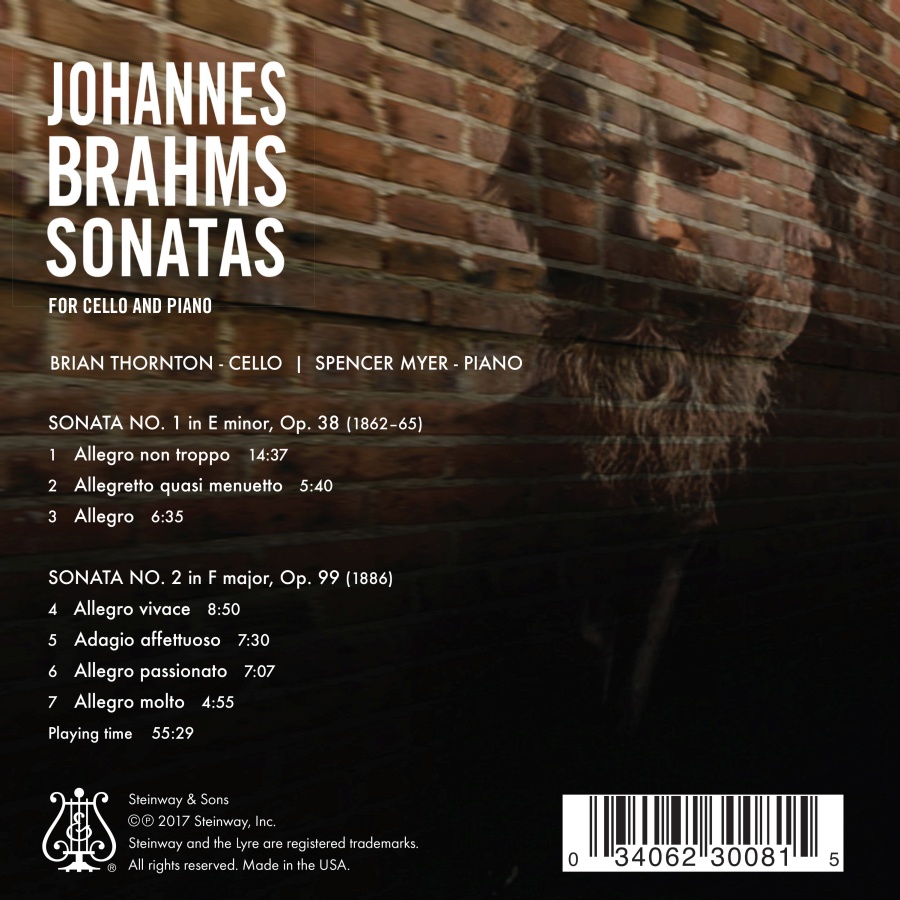 Brahms: Cello Sonatas Nos. 1 & 2 - slide-1