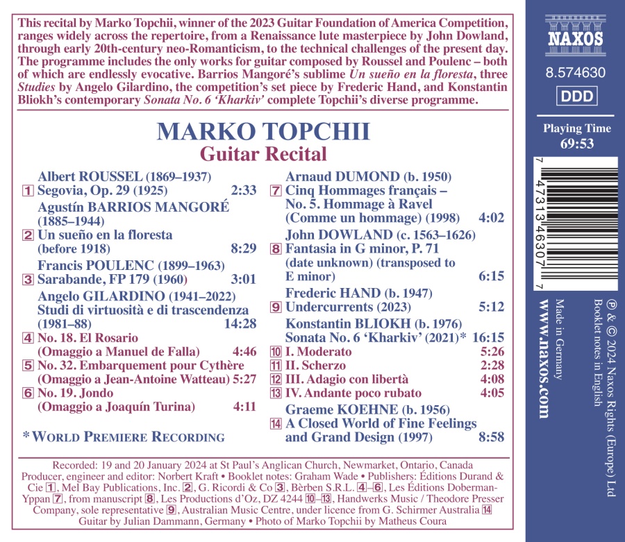 Marko Topchii Guitar Laureate Recital - slide-1