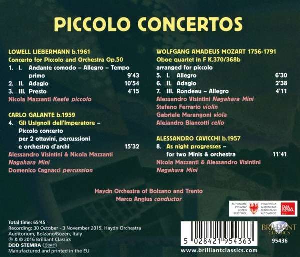 Piccolo Concertos - slide-1