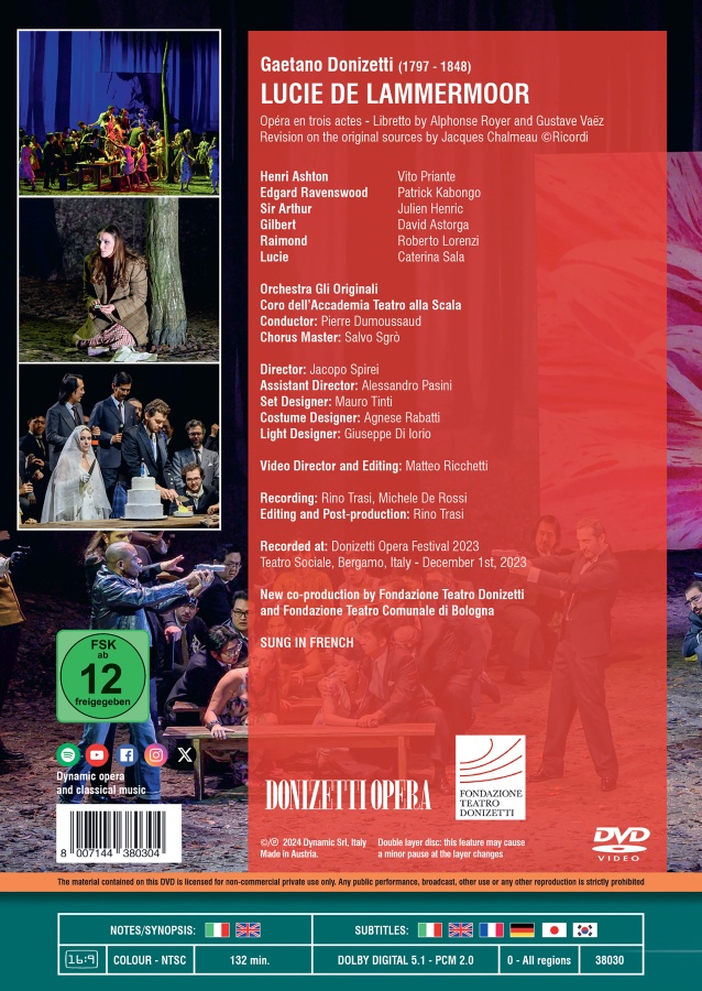 Donizetti: Lucie de Lammermoor (DVD) - slide-1