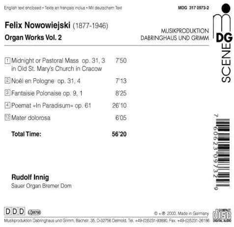 Nowowiejski: Organ Works Vol. 2 - slide-1