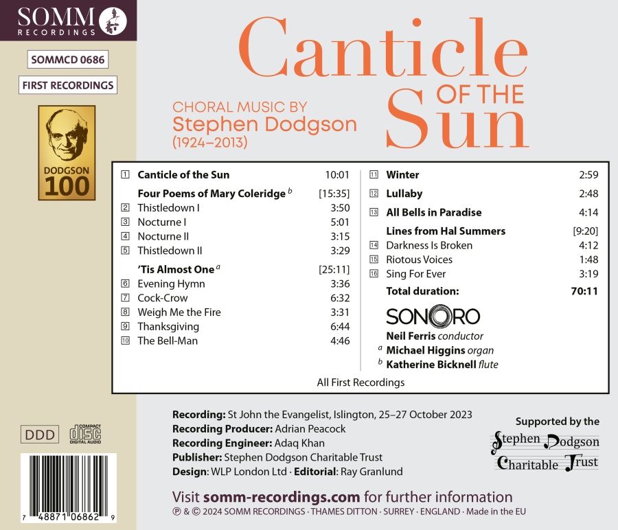 Dodgson: Canticle of the Sun - slide-1