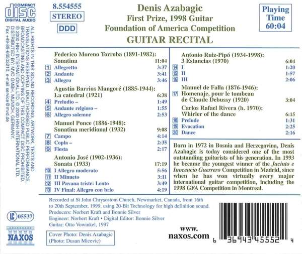 GUITAR RECITAL - AZABAGIC D. - slide-1