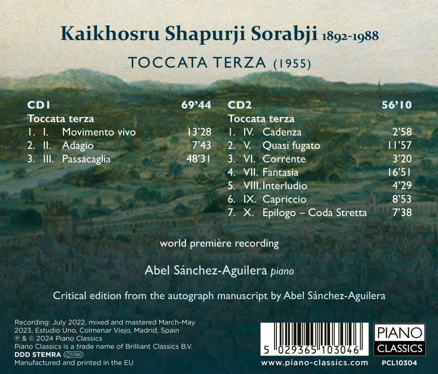 Sorabji: Toccata Terza - slide-1