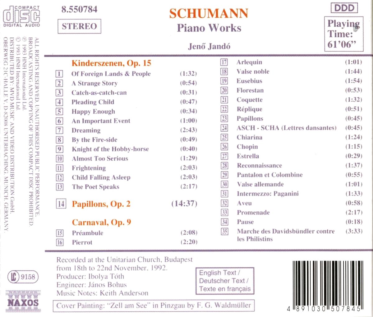 SCHUMANN: Piano, Kinderszenen - slide-1