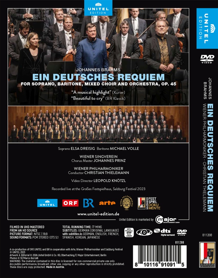 Brahms: Ein Deutsches Requiem (DVD) - slide-1