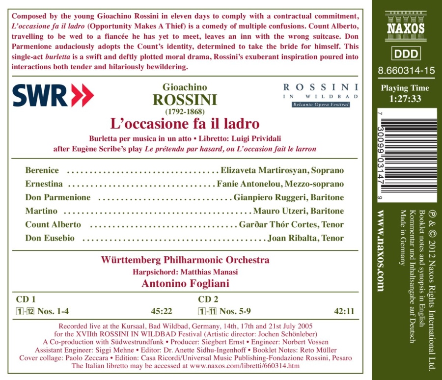 Rossini: L´occasione fa il ladro - slide-1