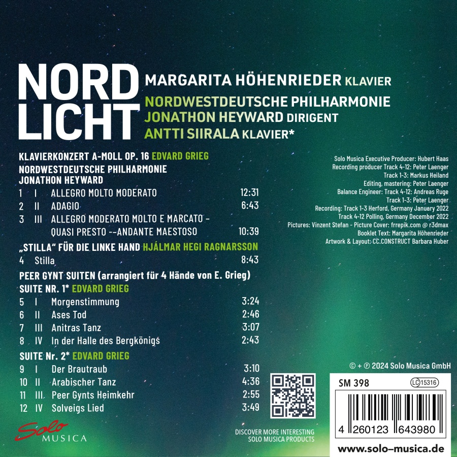 Nordlicht - Grieg: Piano Concerto; Peer Gynt - slide-1