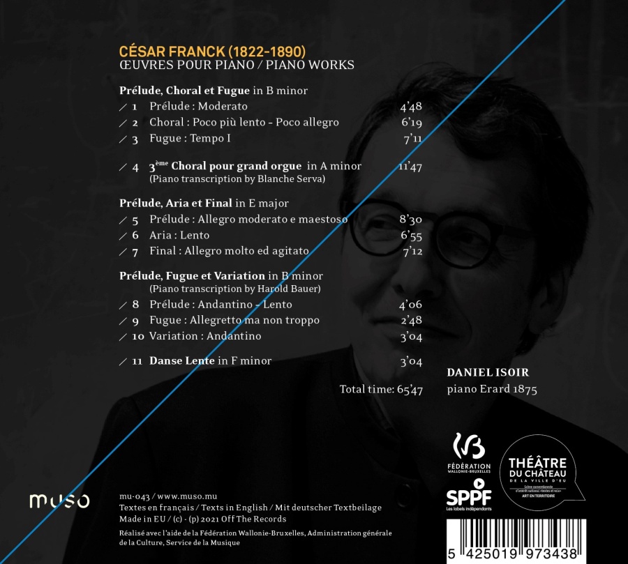 Franck: Triptyques - Piano Works - slide-1