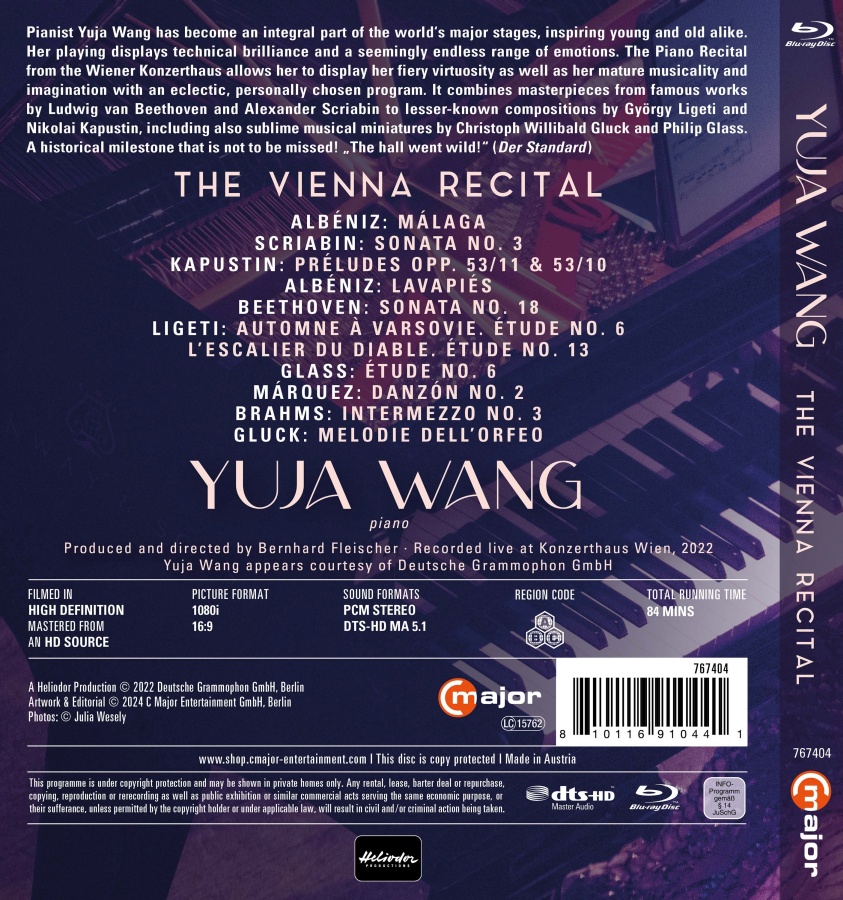 Yuja Wang - The Vienna Recital (BD) - slide-1